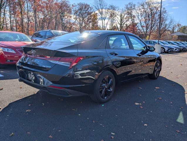 2023 Hyundai Elantra Hybrid Blue 2023 Hyundai Elantra Hybrid Blue