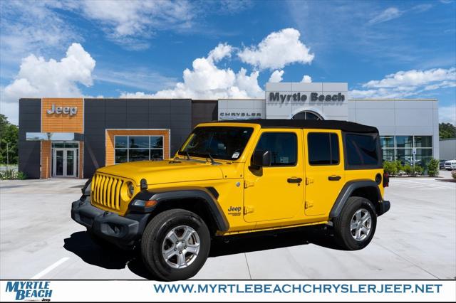 2018 Jeep Wrangler Unlimited Sport S 4x4 2018 Jeep Wrangler Unlimited Sport S 4x4