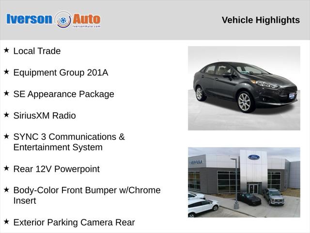 2019 Ford Fiesta SE 2019 Ford Fiesta SE