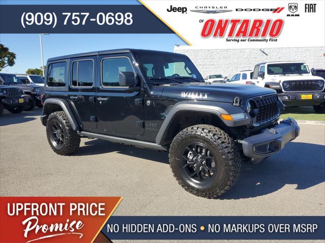 2025 Jeep Wrangler WRANGLER 4-DOOR WILLYS 2025 Jeep Wrangler WRANGLER 4-DOOR WILLYS