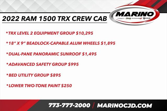 2022 RAM 1500 TRX Crew Cab 4x4 57 Box