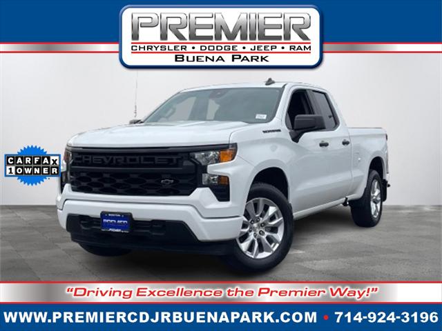 2024 Chevrolet Silverado 1500 2WD Double Cab Standard Bed Custom 2024 Chevrolet Silverado 1500 2WD Double Cab Standard Bed Custom