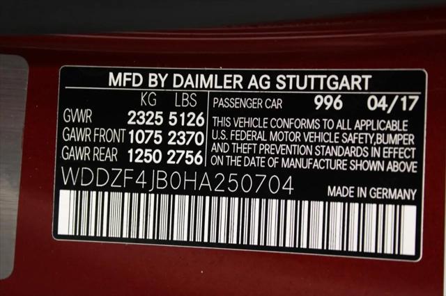 2017 Mercedes-Benz E-CLASS E 300 E 300