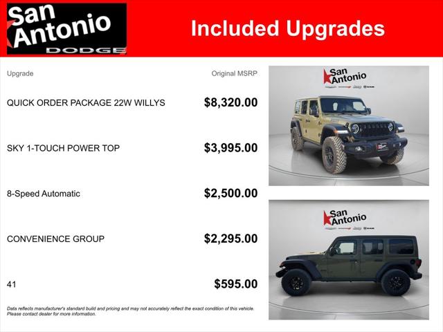 2026 Jeep Wrangler 4-Door Willys 4x4
