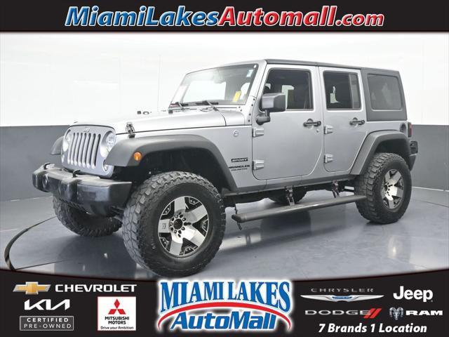 2016 Jeep Wrangler Unlimited Sport for sale in Miami Lakes, FL