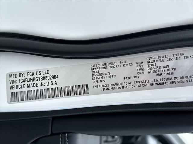 2025 Jeep Grand Cherokee Limited 4x4