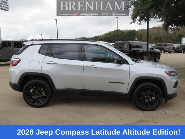 2026 Jeep Compass COMPASS LATITUDE ALTITUDE 4X4 2026 Jeep Compass COMPASS LATITUDE ALTITUDE 4X4