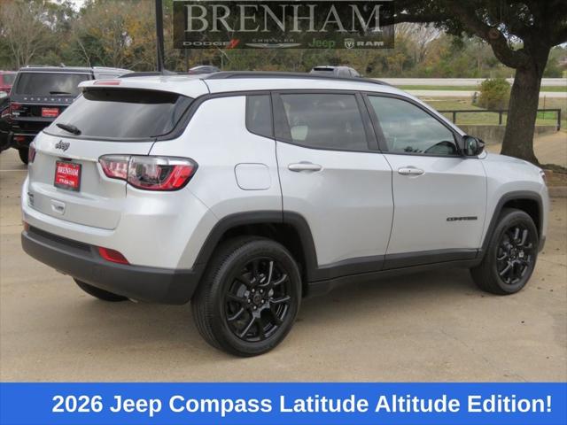 2026 Jeep Compass COMPASS LATITUDE ALTITUDE 4X4 2026 Jeep Compass COMPASS LATITUDE ALTITUDE 4X4