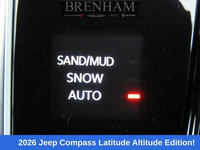 2026 Jeep Compass Latitude Altitude