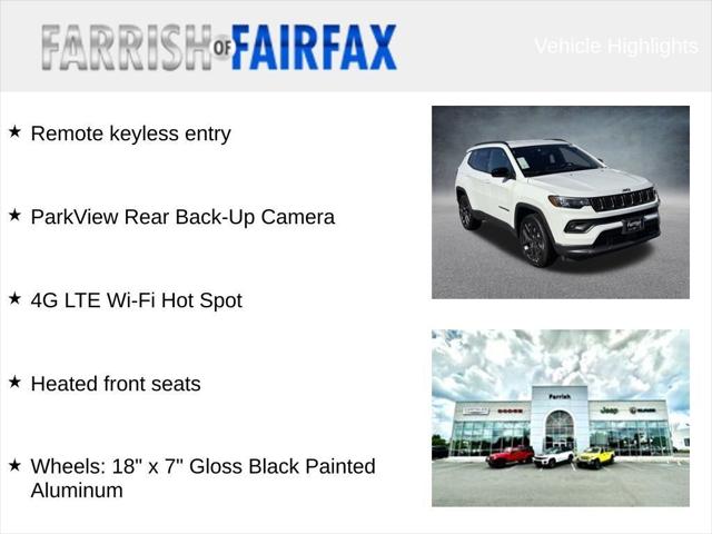 2026 Jeep Compass COMPASS LATITUDE ALTITUDE 4X4 2026 Jeep Compass COMPASS LATITUDE ALTITUDE 4X4