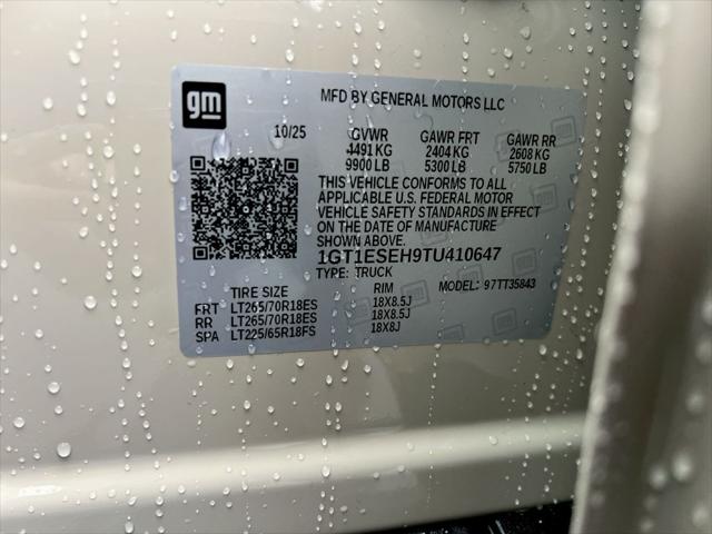 2026 GMC Sierra Standard Range Elevation