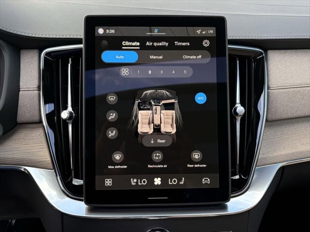 2026 Volvo XC90 Plus, B6 AWD Gas (mild hybrid), Gasoline, Bright, 7 Seats
