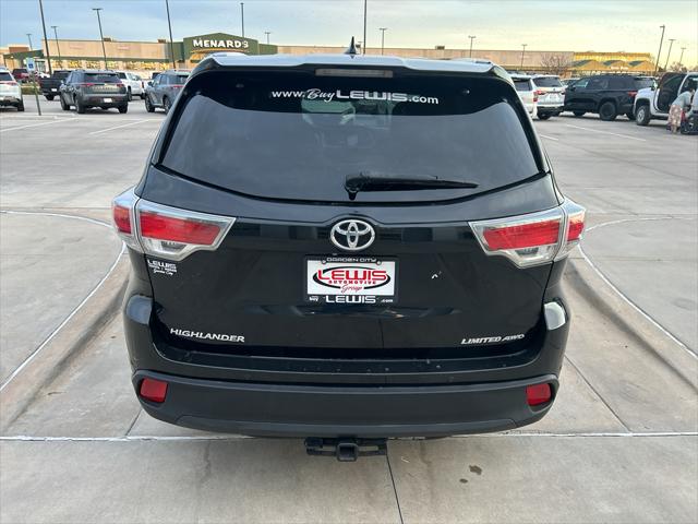 2015 Toyota Highlander Limited Platinum V6