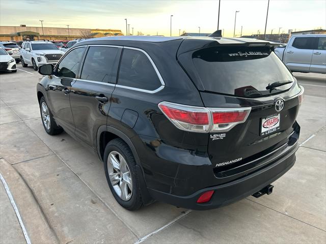 2015 Toyota Highlander Limited Platinum V6