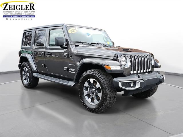 2021 Jeep Wrangler Unlimited Sahara 4x4 2021 Jeep Wrangler Unlimited Sahara 4x4
