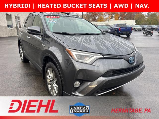 2018 Toyota RAV4 Hybrid Limited 2018 Toyota RAV4 Hybrid Limited