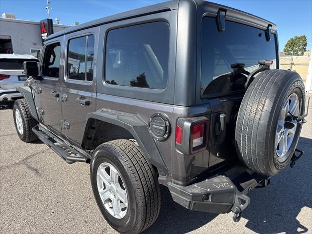 2020 Jeep Wrangler Unlimited Sport S 4X4 2020 Jeep Wrangler Unlimited Sport S 4X4