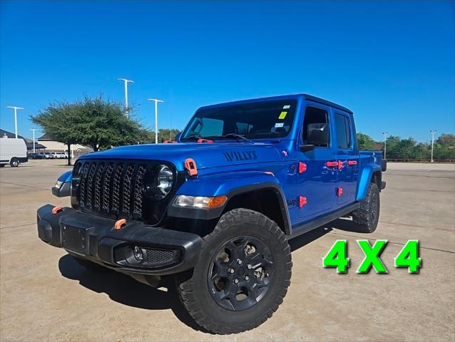 2023 Jeep Gladiator Willys 4x4 2023 Jeep Gladiator Willys 4x4