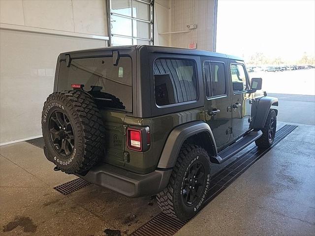 2021 Jeep Wrangler Unlimited Willys 4x4 2021 Jeep Wrangler Unlimited Willys 4x4