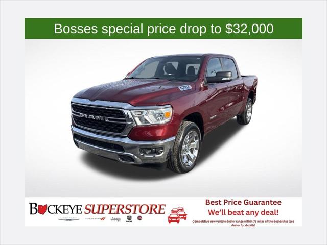 2022 RAM 1500 Big Horn Crew Cab 4x4 57 Box
