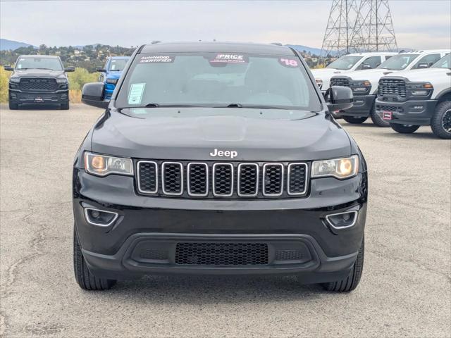2018 Jeep Grand Cherokee Laredo 4x2 2018 Jeep Grand Cherokee Laredo 4x2