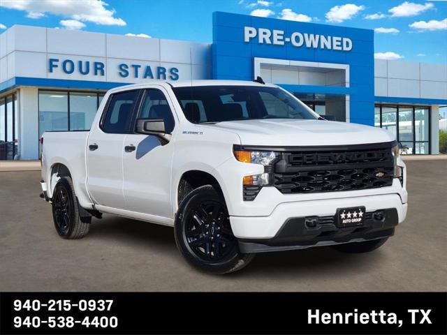 2024 Chevrolet Silverado 1500 2WD Crew Cab Short Bed Custom 2024 Chevrolet Silverado 1500 2WD Crew Cab Short Bed Custom