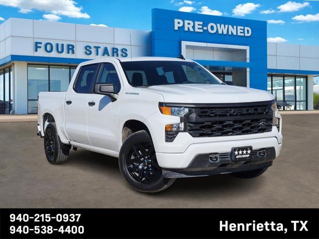 2024 Chevrolet Silverado 1500 2WD Crew Cab Short Bed Custom 2024 Chevrolet Silverado 1500 2WD Crew Cab Short Bed Custom