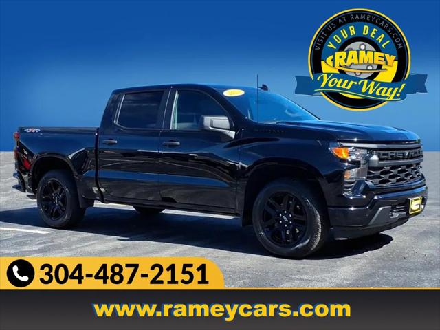 2025 Chevrolet Silverado 1500 4WD Crew Cab Short Bed Custom 2025 Chevrolet Silverado 1500 4WD Crew Cab Short Bed Custom