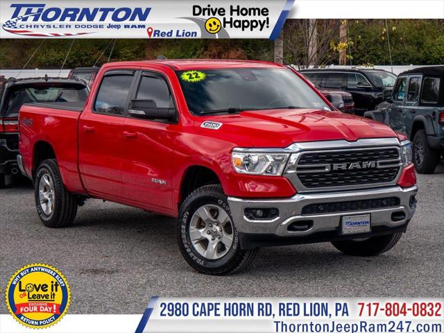 2022 RAM 1500 Big Horn Crew Cab 4x4 64 Box 2022 RAM 1500 Big Horn Crew Cab 4x4 64 Box