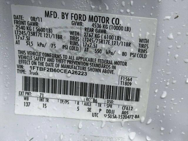2012 Ford F-250 XL