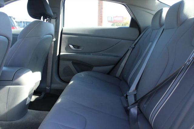 2024 Hyundai Elantra Hybrid Blue