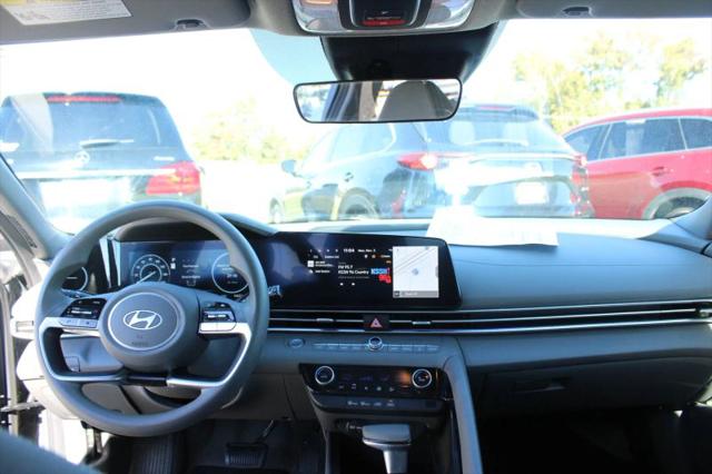 2024 Hyundai Elantra Hybrid Blue