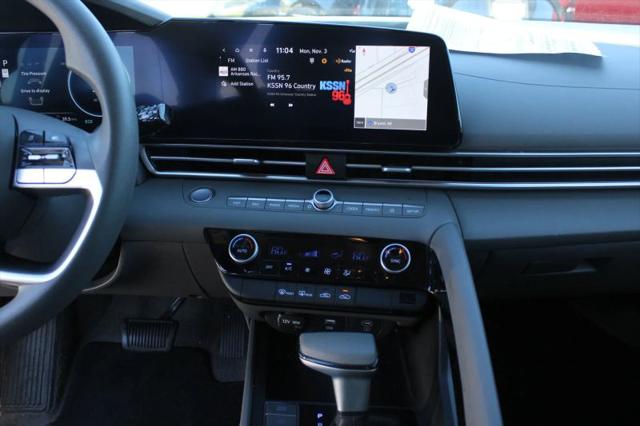 2024 Hyundai Elantra Hybrid Blue