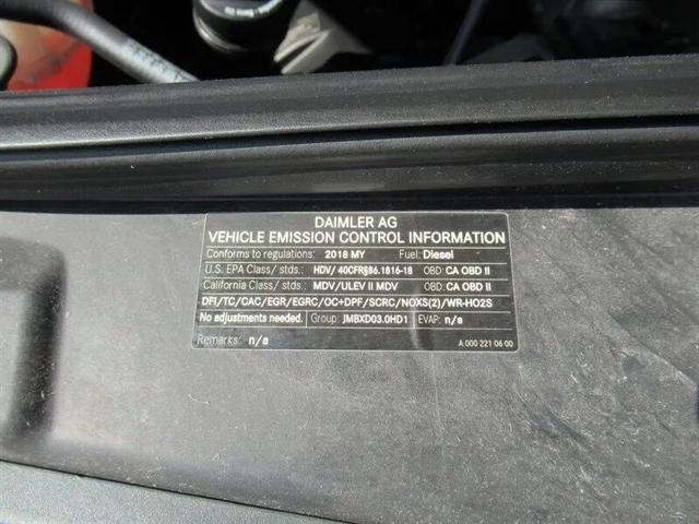 2018 Mercedes-Benz Sprinter 2500 Standard Roof V6