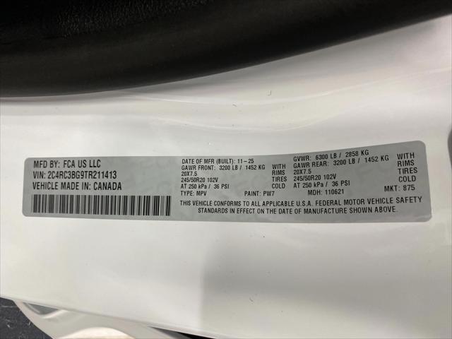 2026 Chrysler Pacifica Select AWD