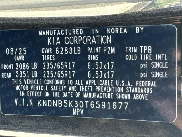 2026 Kia Carnival MPV LX