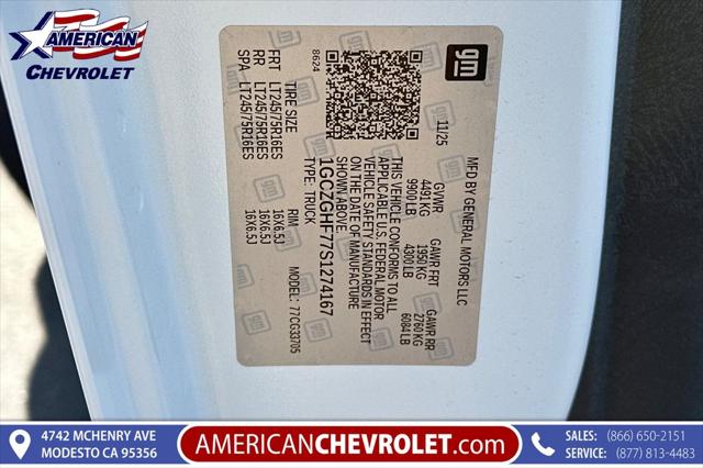 2025 Chevrolet Express Cargo Van RWD 3500 Extended Wheelbase WT