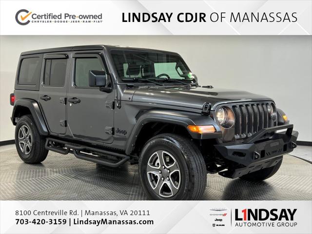 2022 Jeep Wrangler Unlimited Sport S 4x4 2022 Jeep Wrangler Unlimited Sport S 4x4