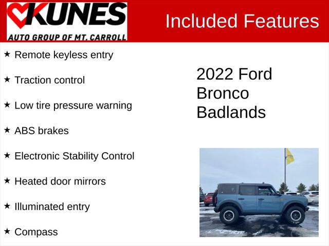 2022 Ford Bronco Badlands