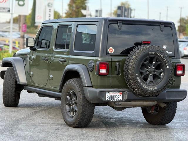 2021 Jeep Wrangler Unlimited Willys 4x4 2021 Jeep Wrangler Unlimited Willys 4x4