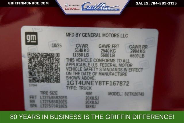 2026 GMC Sierra 2500HD Crew Cab, Standard Bed, SLT, 4WD