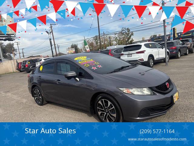 2015 Honda Civic EX for sale in Modesto, CA