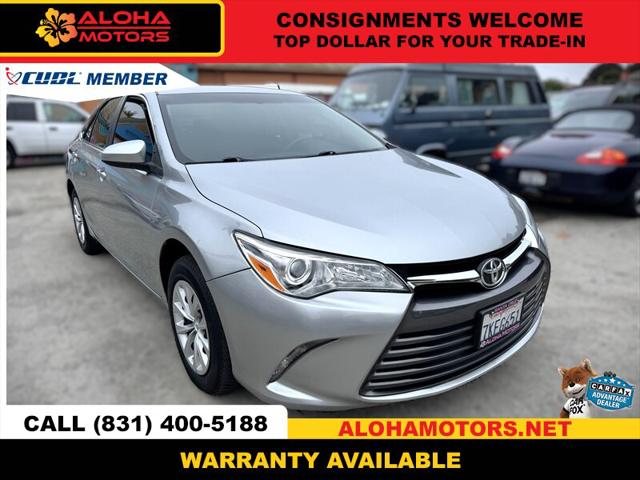 2015 Toyota Camry LE for sale in Santa Cruz, CA
