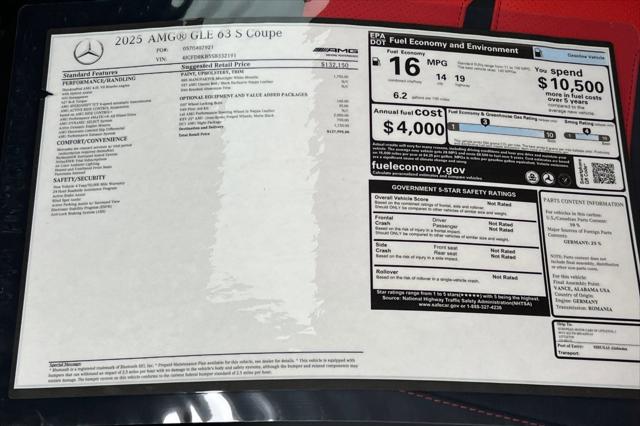 2025 Mercedes-Benz AMG GLE 63 S 4MATIC+