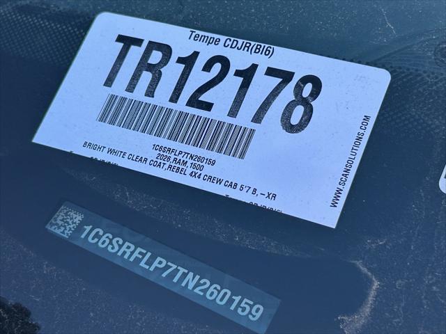 2026 Ram 1500 Rebel Crew Cab 4x4 5'7" Box