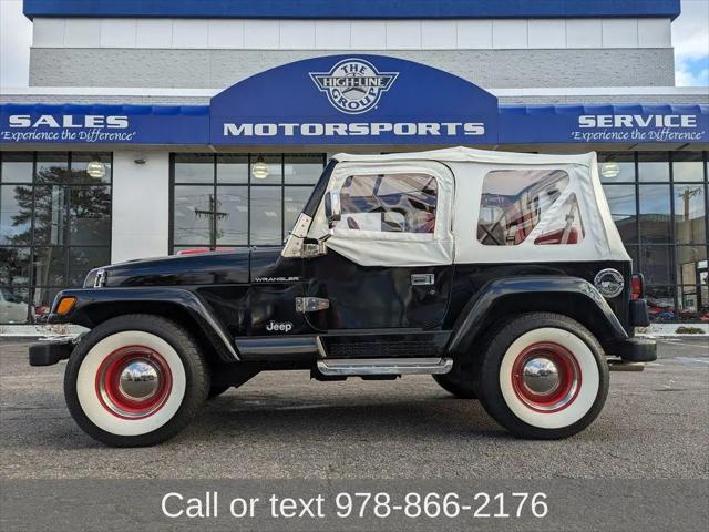 2002 Jeep Wrangler Sahara for sale in Lowell, MA