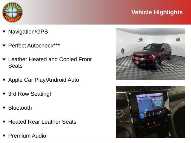 2022 Jeep Grand Cherokee L Overland 4x4 2022 Jeep Grand Cherokee L Overland 4x4