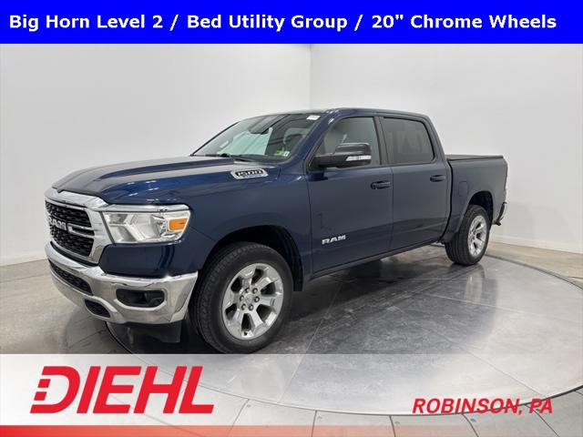 2022 RAM 1500 Big Horn Crew Cab 4x4 57 Box 2022 RAM 1500 Big Horn Crew Cab 4x4 57 Box