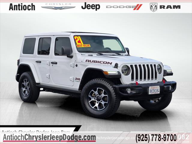 2021 Jeep Wrangler Unlimited Rubicon 4X4 2021 Jeep Wrangler Unlimited Rubicon 4X4