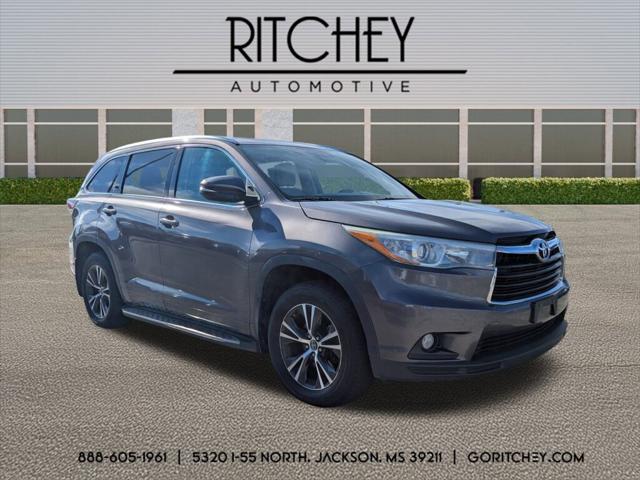 2016 Toyota Highlander XLE V6 2016 Toyota Highlander XLE V6